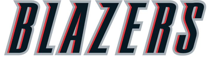 Portland Trail Blazers 2002-2017 Wordmark Logo iron on heat transfer